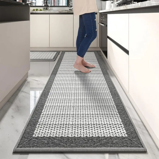 Non-Slip Kitchen Rugs Sets of 2 Extra Large Runner Rugs, Washable.
