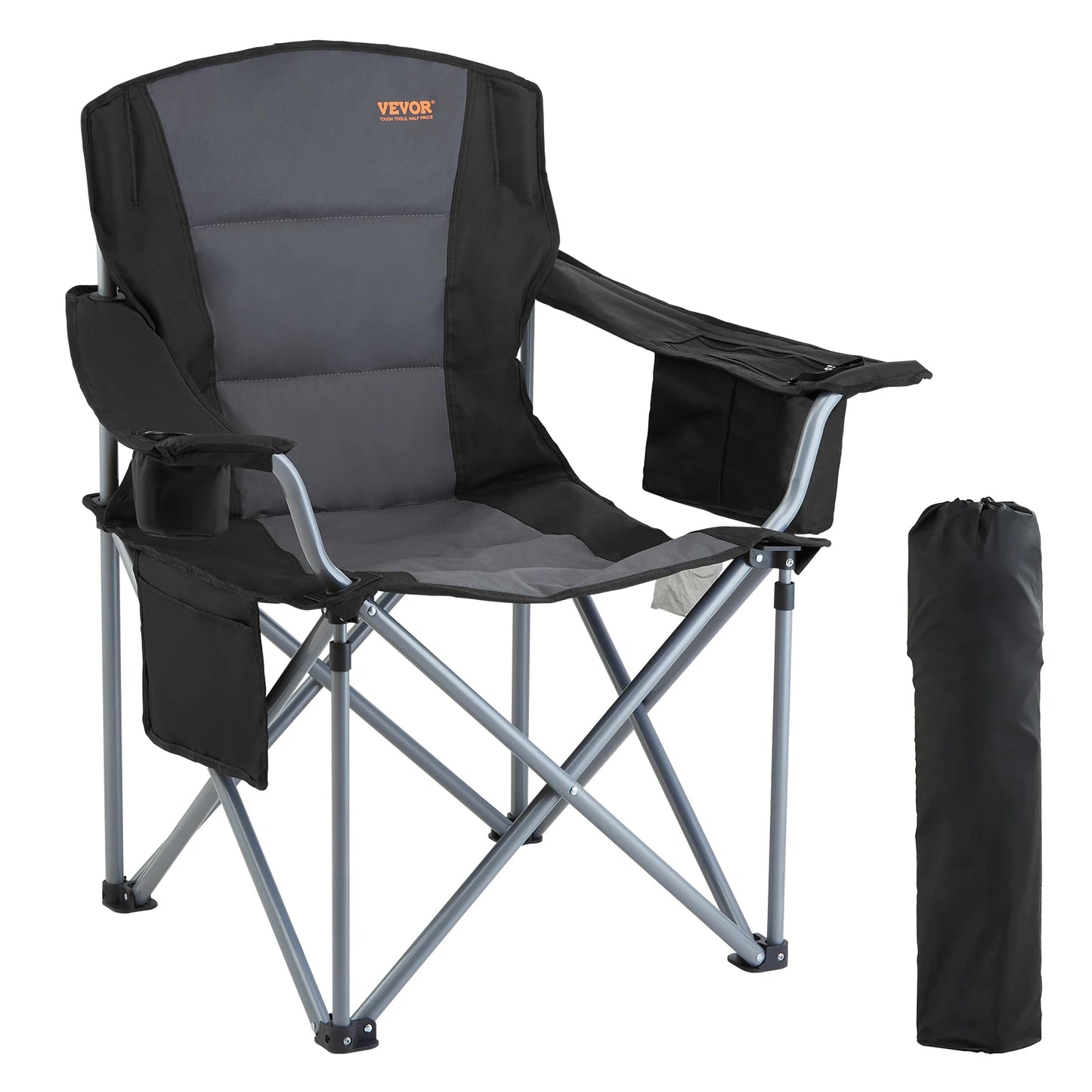 Outdoor Camping Chair 350lbs High Load Ultralight Folding Chair, Portable.