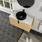 36 Inch Floating Bathroom Vanity with Sink Top Combo, Wood Single Sink.