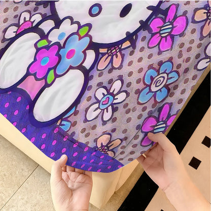 Sanrio Hello Kitty elastic Bed Sheets, Soft, warm velvet bedspreads, mattress covers, bed sheet protectors