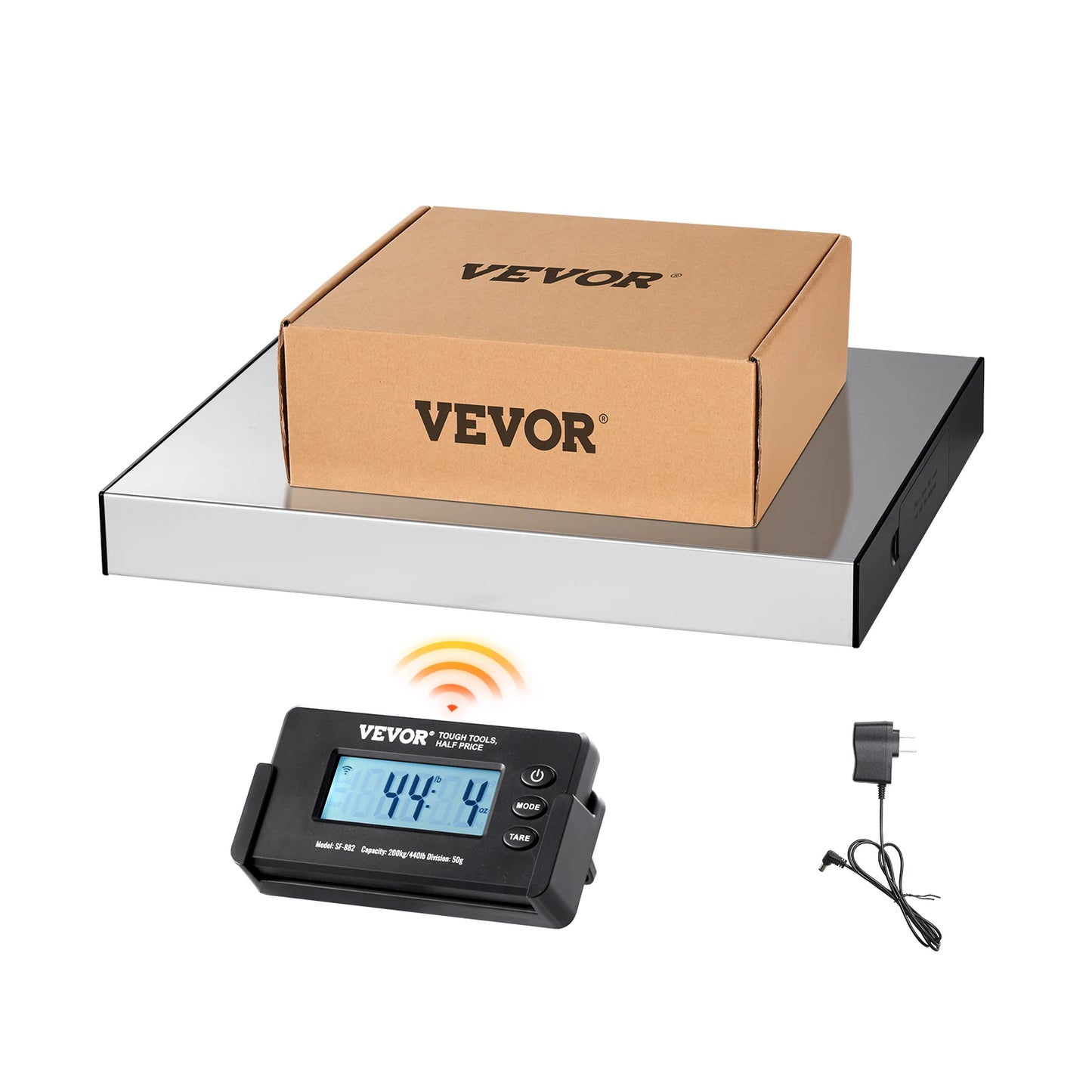 Split Type Digital Shipping Scale Postal Mailing Weighing Scale with HD LCD Screen for Luggage.