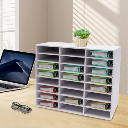 Office Filing Trays, Document Letter Rack Desk Organizer, Paper Storage Holder, Desktop Mail Sorter Organizer
