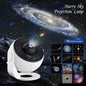 Galaxy Projector for Bedroom, HD Image Projector, Adjustable Light Knob, 13 Film Discs, for Kids.