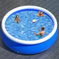Inflatable Swimming Pool - Butterfly Design Coil Mesh Pool for Outdoor Fun and Relaxation