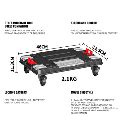 Electrical Appliances. For sale separately. Stackable roller toolbox, plastic portable folding storage box.