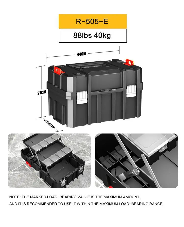 Electrical Appliances. For sale separately. Stackable roller toolbox, plastic portable folding storage box.