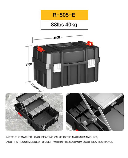 Electrical Appliances. For sale separately. Stackable roller toolbox, plastic portable folding storage box.