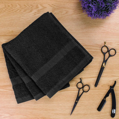 24-Pack Salon Towels, 16x27 Inches, Highly Absorbent Cotton.