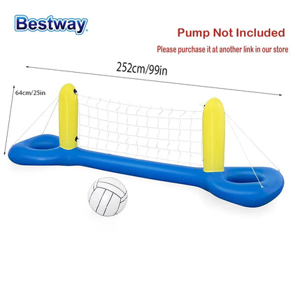 Bestway 52133 Inflatable Basketball Swim Set, Floating Pool Game, Pool Toys