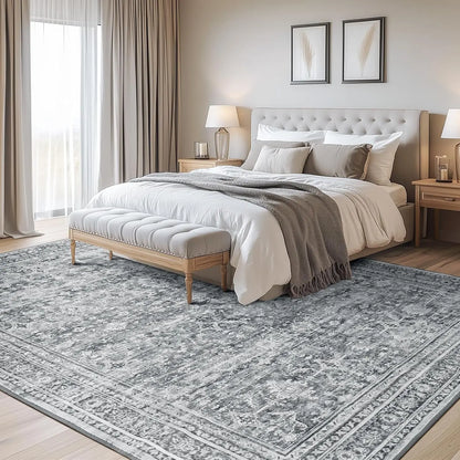 Modern Gray Area Carpet