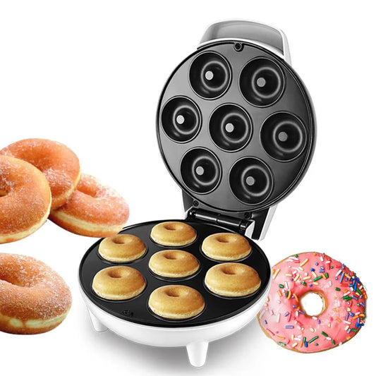 1200w High-power Electric Donut Machine- Multi-functional Automatic Heating and Breakfast Machine