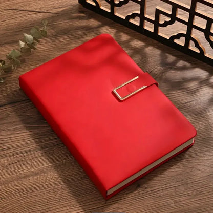 Retro Notebook Soft Leather Cover 200/360 Pages Agenda for Students Business Office School.